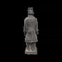 Sculptures, statuettes and miniatures - Black Statue in General Terracotta 20cm - ARABESK