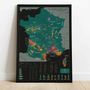 Decorative objects - Wine scratch card - France - 1020 DÉGUSTATIONS