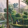 Poster - Manicaria Panoramic Illustration - PARADISIO IMAGINARIUM