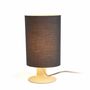 Table lamps - CLIPAM table lamp in white with cotton lampshades - LUXCAMBRA