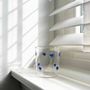 Glass - Glass hearts / set of 2 - blue - AND NOOK