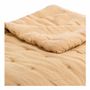 Bed linens - CHLOE bedspread washed linen apricot 180x230 - BLANC D'IVOIRE