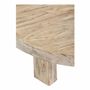 Coffee tables - BAO coffee table recycled natural elm dia 105x40 - BLANC D'IVOIRE