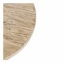 Coffee tables - BAO coffee table recycled natural elm dia 105x40 - BLANC D'IVOIRE