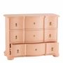 Chests of drawers - CARLOTTA PM chest of drawers pastel pink 105x44x82 - BLANC D'IVOIRE