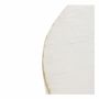 Tables basses - Table basse BAO orme blanc recyclé dia 105x40 - BLANC D'IVOIRE
