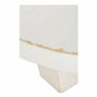 Coffee tables - BAO coffee table recycled white elm dia 80x30 - BLANC D'IVOIRE