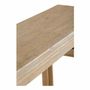 Console table - Console BAO recycled natural elm 180x45x90 - BLANC D'IVOIRE