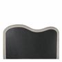 Têtes de lit - Tête de lit SERENA tissu gris 201x11x125 - BLANC D'IVOIRE