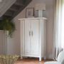Wardrobe - BAO sideboard recycled white elm 80x35x145 - BLANC D'IVOIRE