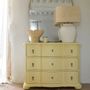 Chests of drawers - CARLOTTA PM chest of drawers pastel yellow 105x44x82 - BLANC D'IVOIRE