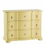 Chests of drawers - CARLOTTA PM chest of drawers pastel yellow 105x44x82 - BLANC D'IVOIRE