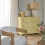 Chests of drawers - CARLOTTA PM chest of drawers pastel yellow 105x44x82 - BLANC D'IVOIRE