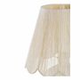 Lampes à poser - Lampe NORA papier mâché et AJ conique jute blanche dia 38x52 - BLANC D'IVOIRE