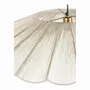 Suspensions - Suspension MARGUERITE jute blanche et métal dia 90x16 - BLANC D'IVOIRE