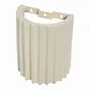 Wall lamps - OLYMPE wall light non-electrified beige ceramic 20x11.9x21.9 - BLANC D'IVOIRE
