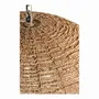 Hanging lights - GAYA suspension natural and golden wooden beads dia 65x26 - BLANC D'IVOIRE
