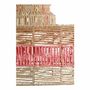 Hanging lights - HOKA pendant light non-electrified natural paper rope and coral dia 50.5x55.5 - BLANC D'IVOIRE