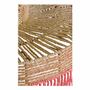 Hanging lights - HOKA pendant light non-electrified natural paper rope and coral dia 50.5x55.5 - BLANC D'IVOIRE