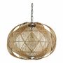 Suspensions - Suspension NAKISHA rotin naturel dia 65x48 - BLANC D'IVOIRE