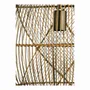 Hanging lights - NAKISHA natural rattan pendant light dia 65x48 - BLANC D'IVOIRE