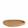 Decorative objects - Set of 3 GALIA natural rattan trays 60x40, 52.5x34.5 and 45.5x28 - BLANC D'IVOIRE