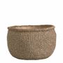 Baskets - CIKA beige cement plant pot - Small model - 39x37x24 - BLANC D'IVOIRE