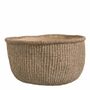 Baskets - CIKA beige cement plant pot - Large model - 44x43x24.7 - BLANC D'IVOIRE