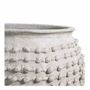 Baskets - CLEIA light gray cement planter - Large model - dia 51.5x51.5x51.5 - BLANC D'IVOIRE