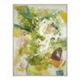 Paintings - NATURE painting green and yellow oil painting 90x120 - BLANC D'IVOIRE