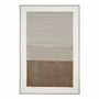 Paintings - RIVIERA painting collage and white and beige oil painting 80x120 - BLANC D'IVOIRE