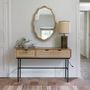 Mirrors - LOLA natural rattan mirror 60x4x90 - BLANC D'IVOIRE