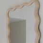 Mirrors - LUMIA mirror whitewashed pine 65x5x100 - BLANC D'IVOIRE