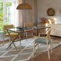 Chairs - PALOMA chair raspberry ash velvet blond wood finish 60.5x54x87 - BLANC D'IVOIRE