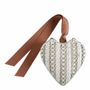 Home fragrances - Openwork metal heart box with scented decoration - Rose Elixir - MATHILDE M.