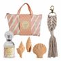 Coffrets et boîtes - Cabas coffret parfum d'ambiance et décors Bain de Soleil - Mangue Sorbet - MATHILDE M.