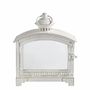 Candlesticks and candle holders - Marie lantern in white metal 22 x 11 x 25 cm - MATHILDE M.