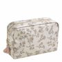 Clutches - Sublime Jasmin large rectangular fabric toiletry bag - MATHILDE M.