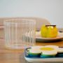 Glass - Glass whimsey rainbow / set of 4 - AND NOOK