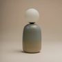 Table lamps - Nola Table Lamp in Blue Oxide by Cruc Studio, Ceramic Handmade Lamp - TULESTE FACTORY