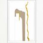 Services - 'Cloud Gold 01' - Œuvre Originale - 50x70 cm - PERSPECTIVA 10