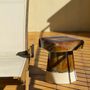 Lawn tables - STONEWARE COFFEE TABLE - FUOCO COLLECTION - DI VINCENZO POUJOULA