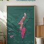 Decorative objects - Wine scratch-map - Burgundy - 1020 DÉGUSTATIONS
