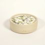 Décorations florales - Bougie grès - Fleur de coton (300G) - MAISON SÉJOUR