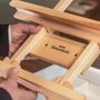 Meubles de cuisines  - Cadre d’exposition pour livres, en bois de Frêne olivier - GUARDAMI