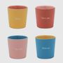 Mugs - Mug colorful affection / set of 4 - AND NOOK