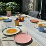 Plats et saladiers - Assiette colorful Ajoutez une touche d'amour et de couleur / set of 4 - AND NOOK
