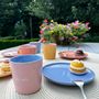 Plats et saladiers - Assiette colorful Ajoutez une touche d'amour et de couleur / set of 4 - AND NOOK
