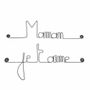 Autres décorations murales - Cadeau Fête des Mères « Maman je t'aime » - Décoration Murale - BIJOUX DE MUR