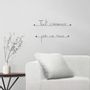 Objets déco enfant - Citation Murale en Fil de Fer "Tout commence par un rêve" - Chambre - BIJOUX DE MUR